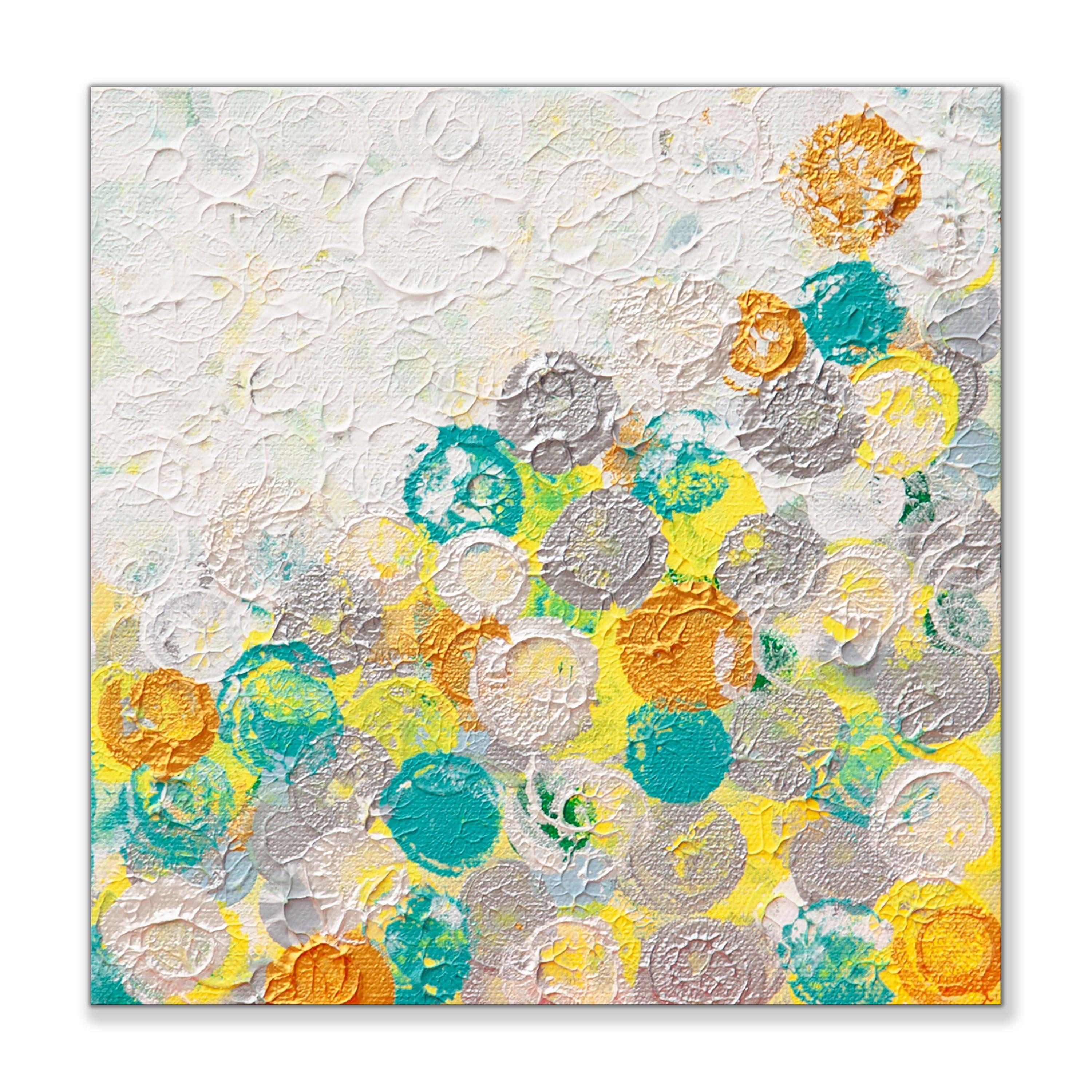 Infinity 8, Pittura, Acrilico su tela - Painting Astratto di Hilary Winfield