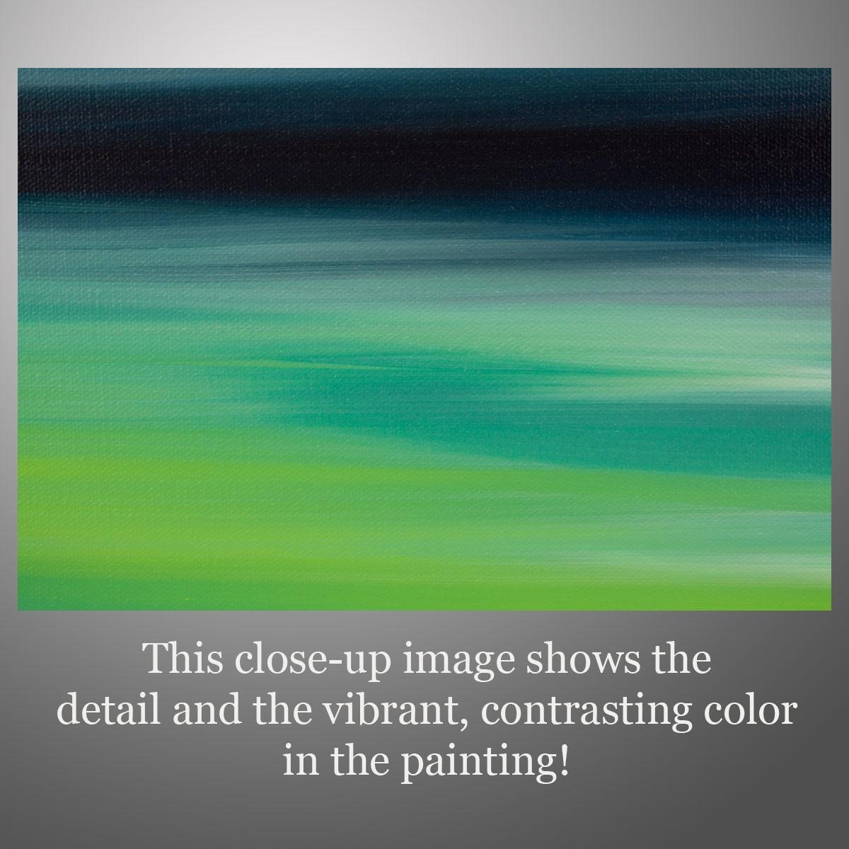 Island Sky 4, Gemälde, Acryl auf Leinwand (Rot), Abstract Painting, von Hilary Winfield