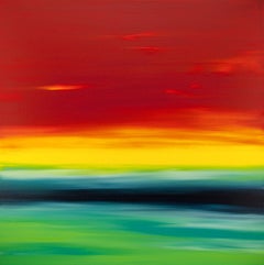 Island Sky 4, Painting, Acrylic on Canvas