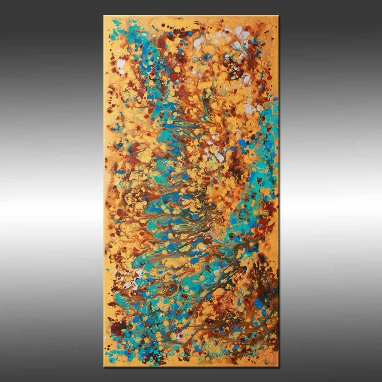 Hilary Winfield Abstract Painting - Liquid Energy 16, Painting, Acrylic on Canvas
