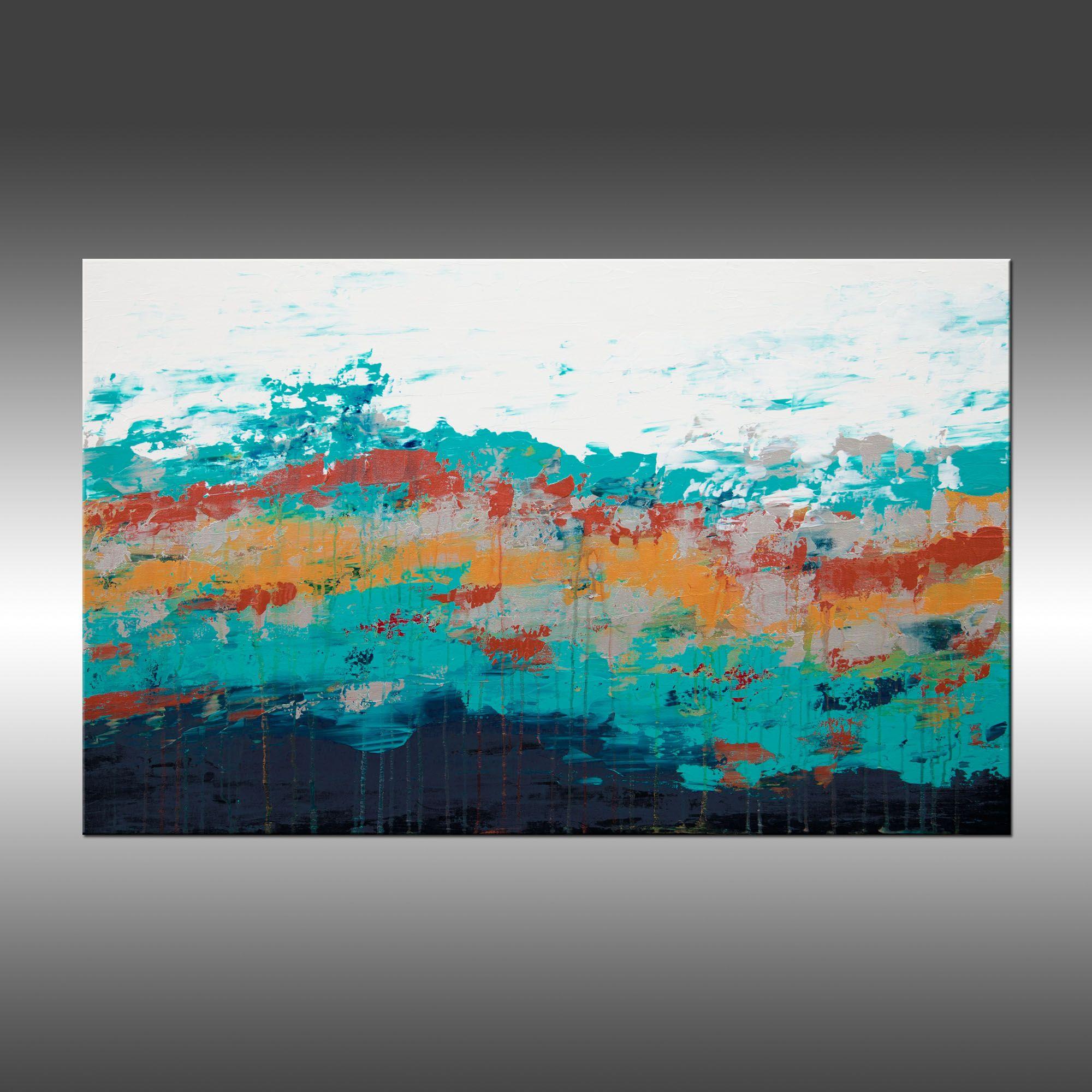 Litosfera 132, Pittura, Acrilico su tela - Painting di Hilary Winfield