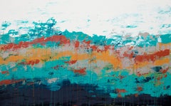 Lithosphere 132, Peinture, Acrylique sur Toile