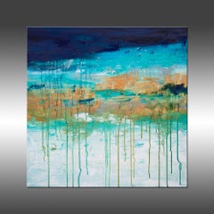 Lithosphere 151, peinture, acrylique sur toile