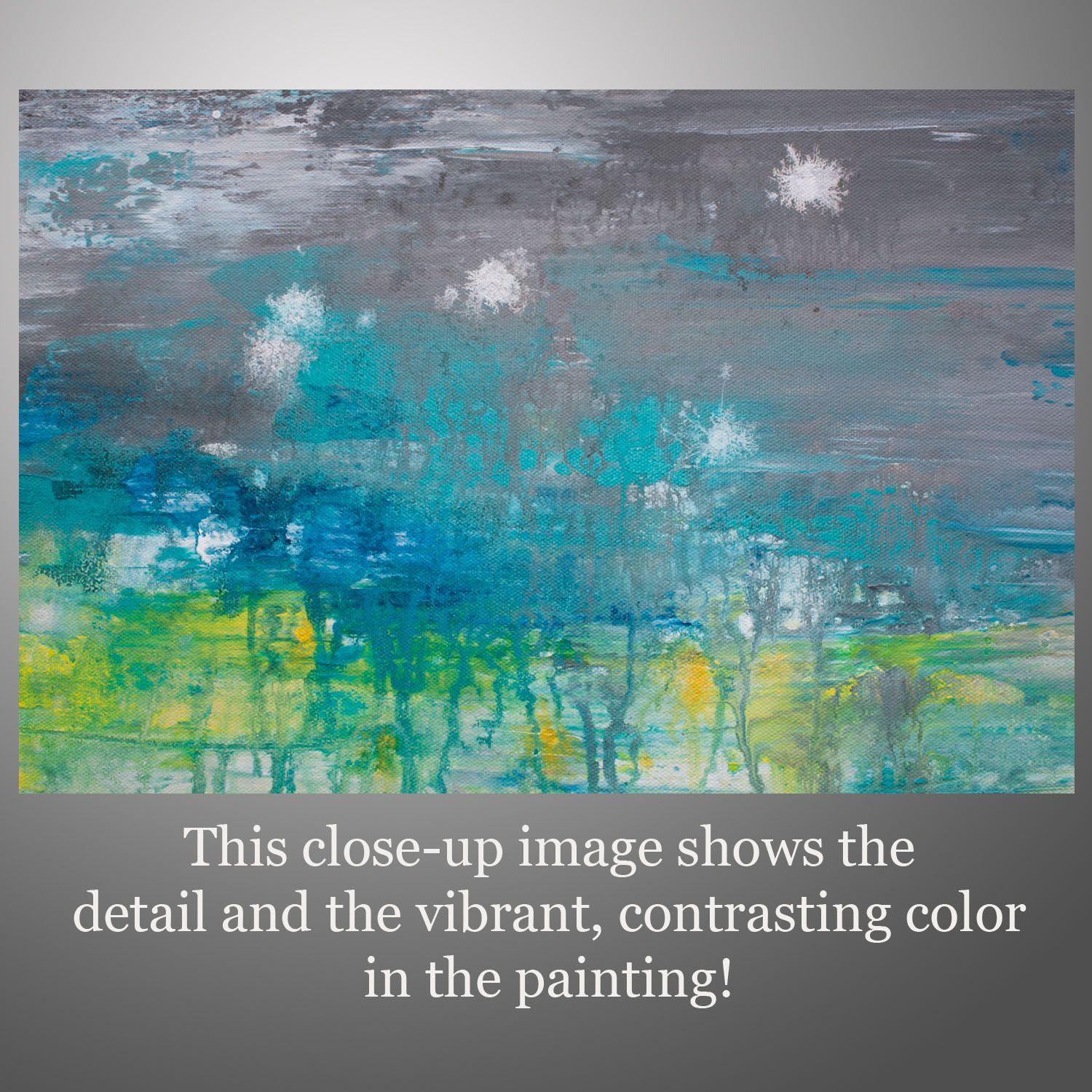 Litosfera 174, Pittura, Acrilico su tela - Abstract Painting Grigio di Hilary Winfield