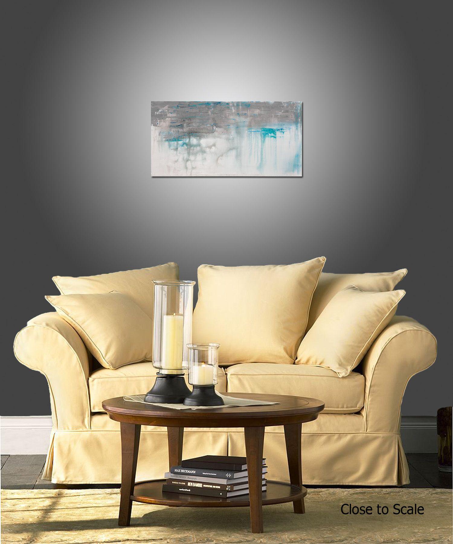 Litosfera 182, Pintura, Acrílico sobre lienzo - Abstract Painting Gris de Hilary Winfield