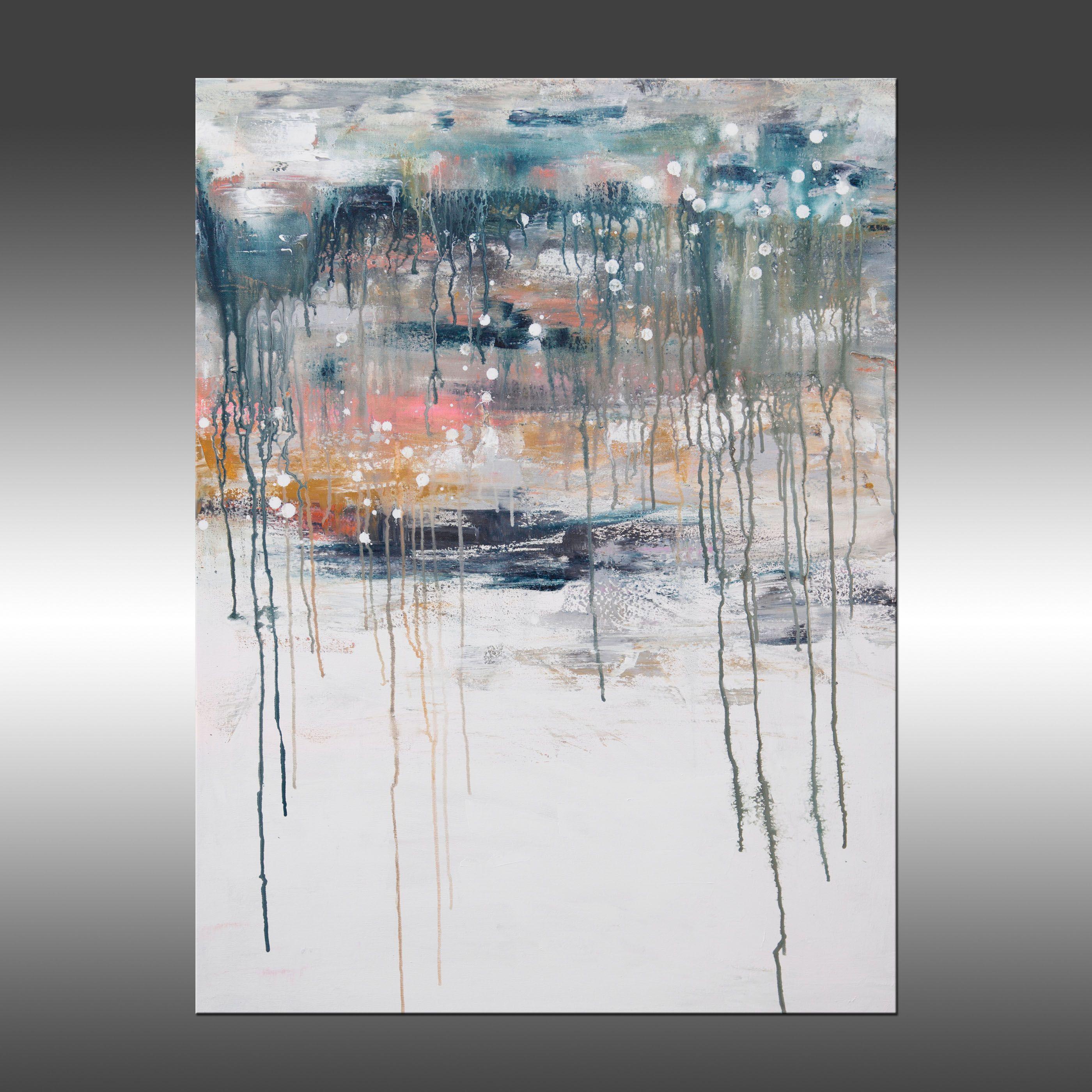 Litosfera 198, Pittura, Acrilico su tela - Painting di Hilary Winfield