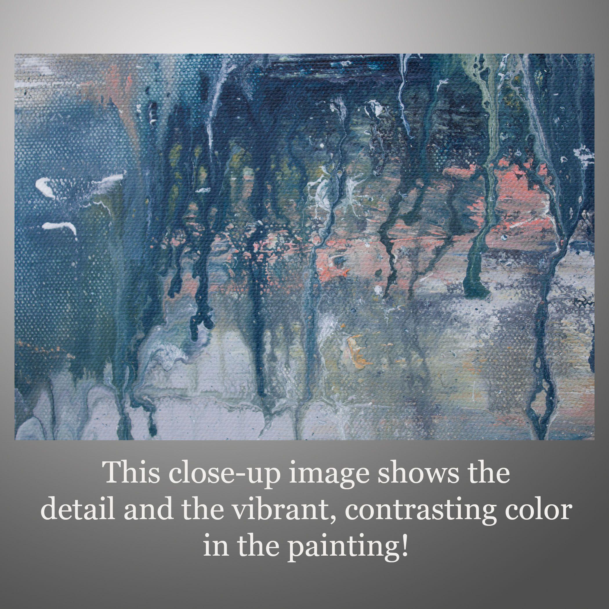 Litosfera 198, Pittura, Acrilico su tela - Painting Astratto di Hilary Winfield