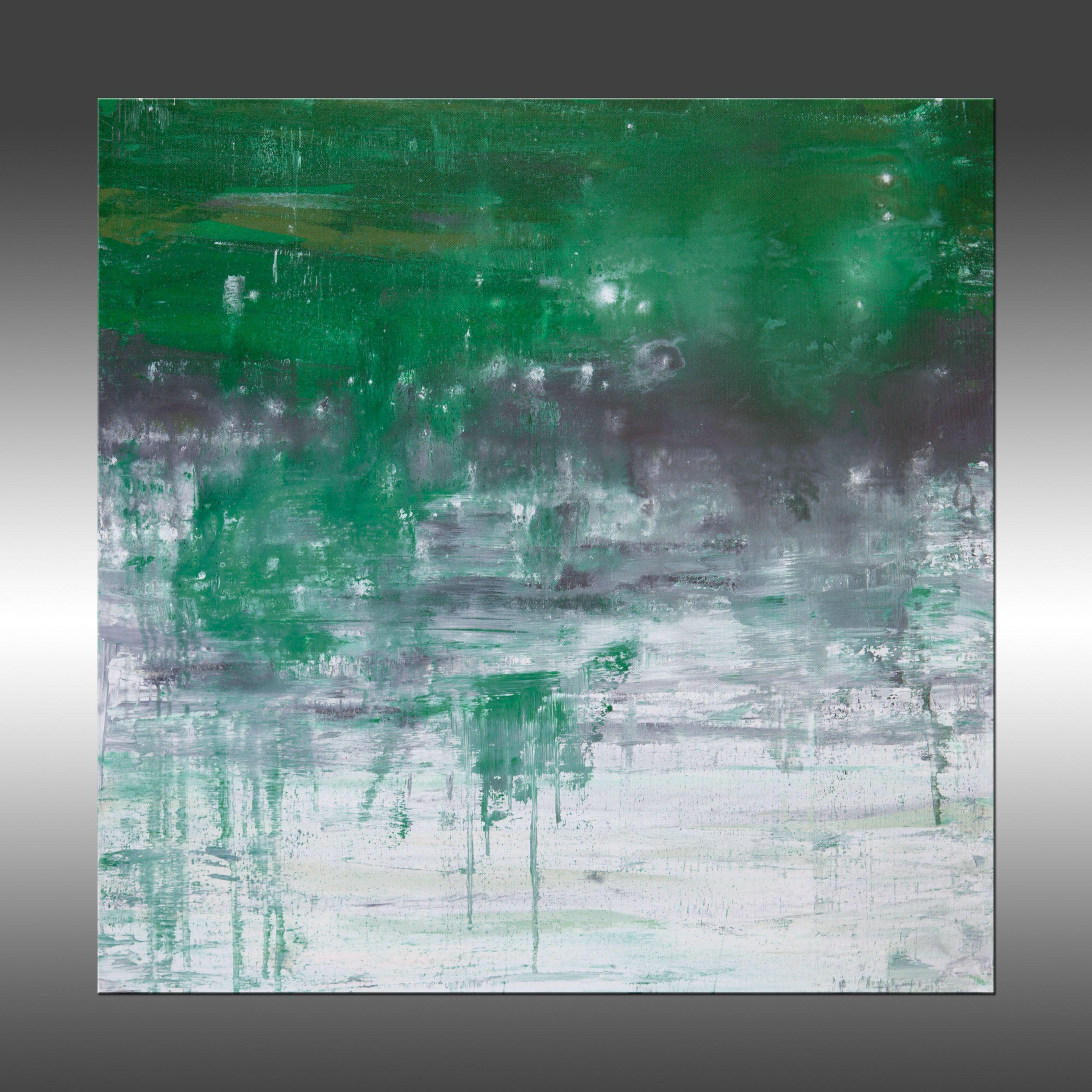 Litosfera 200, Pittura, Acrilico su tela - Painting di Hilary Winfield
