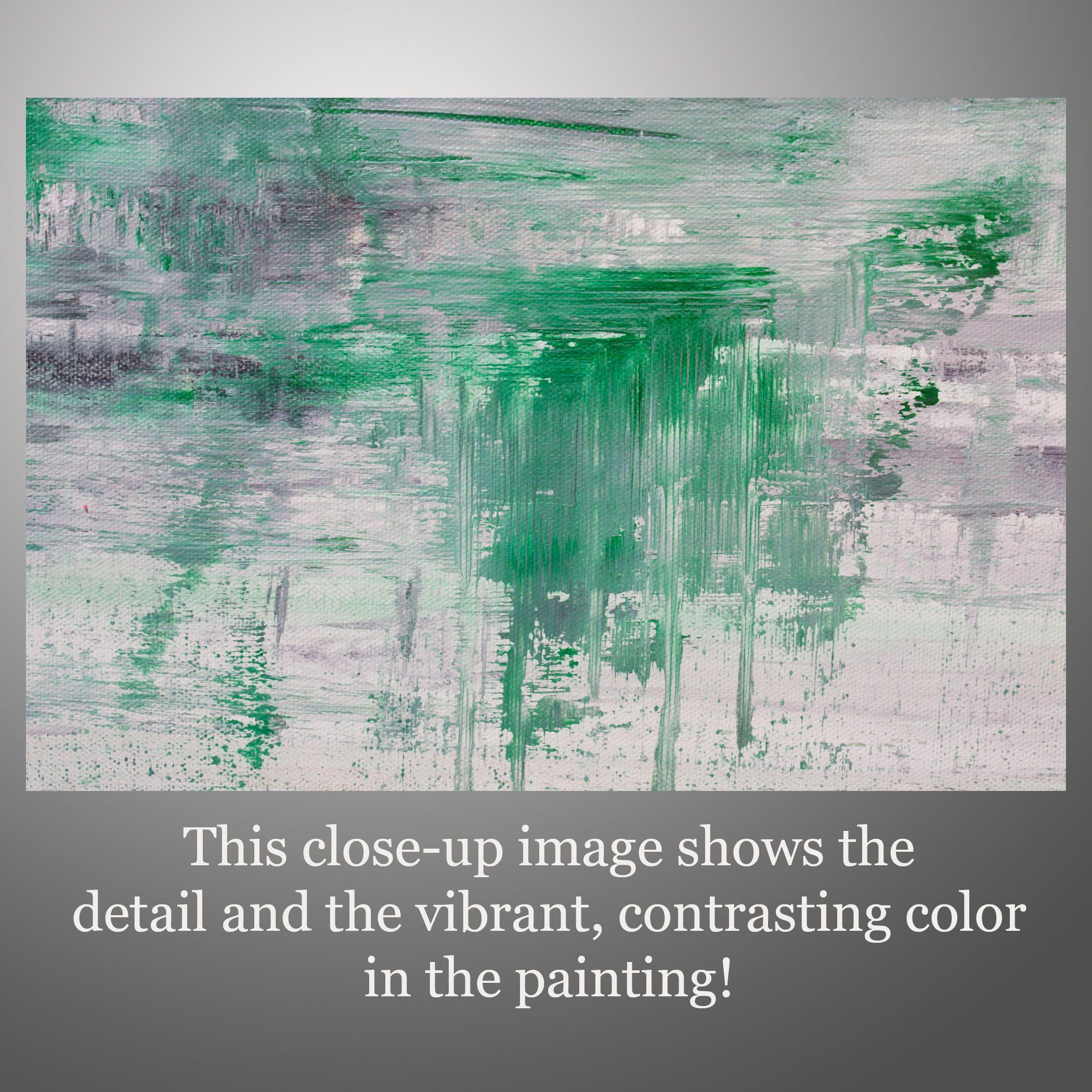 Litosfera 200, Pittura, Acrilico su tela - Abstract Painting Blu di Hilary Winfield