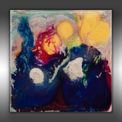 Microcosm 14, Painting, Acrylic on Wood Panel