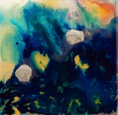 Microcosm 15, Painting, Acrylic on Wood Panel