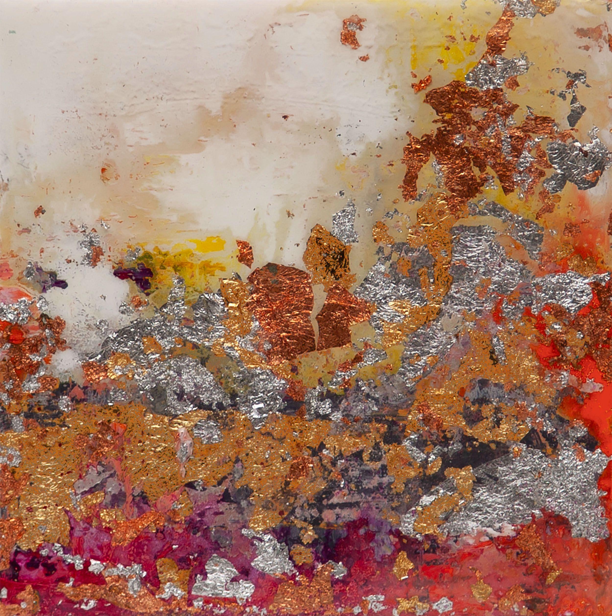 Microcosm 6, Painting, Acrylic on Wood Panel