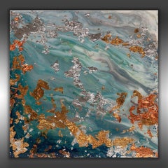 Microcosm 8, Painting, Acrylic on Wood Panel
