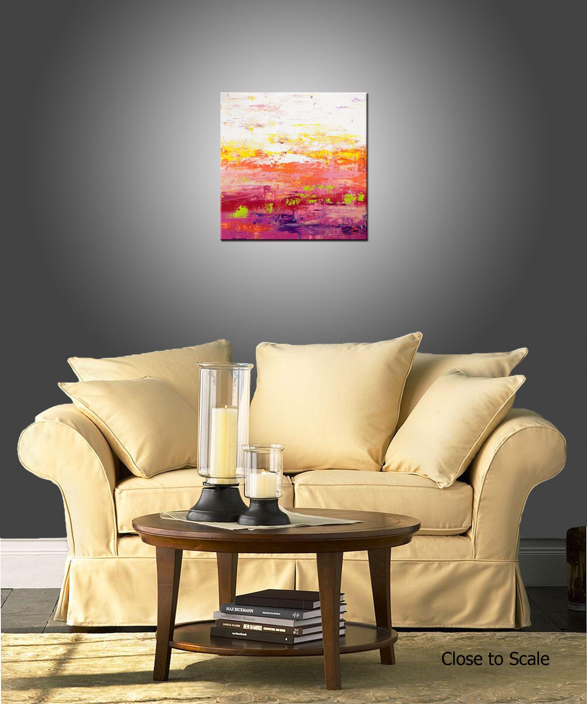 Modern Industry 39, Pintura, Acrílico sobre lienzo - Painting Abstracto de Hilary Winfield