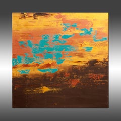 Modern Industrial 41, Gemälde, Acryl auf Leinwand