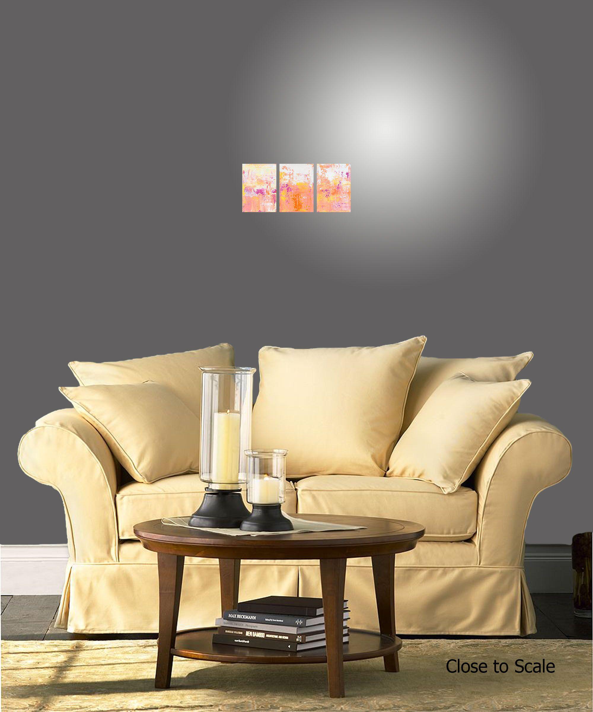 Moderne Industrie 61, Gemälde, Acryl auf Leinwand (Abstrakt), Painting, von Hilary Winfield