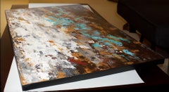 Tableau industriel moderne 7, peinture, acrylique sur toile