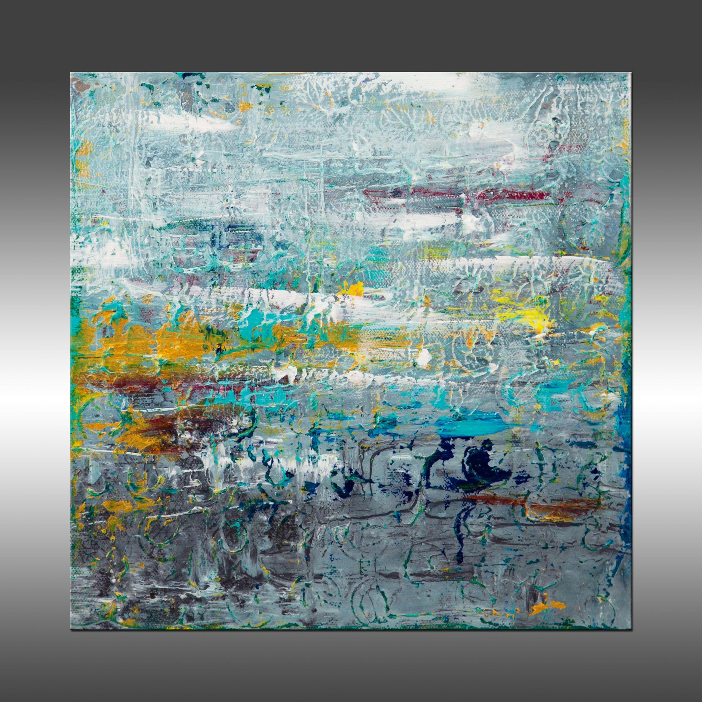 Nebbia mattutina, Pittura, Acrilico su tela - Painting di Hilary Winfield