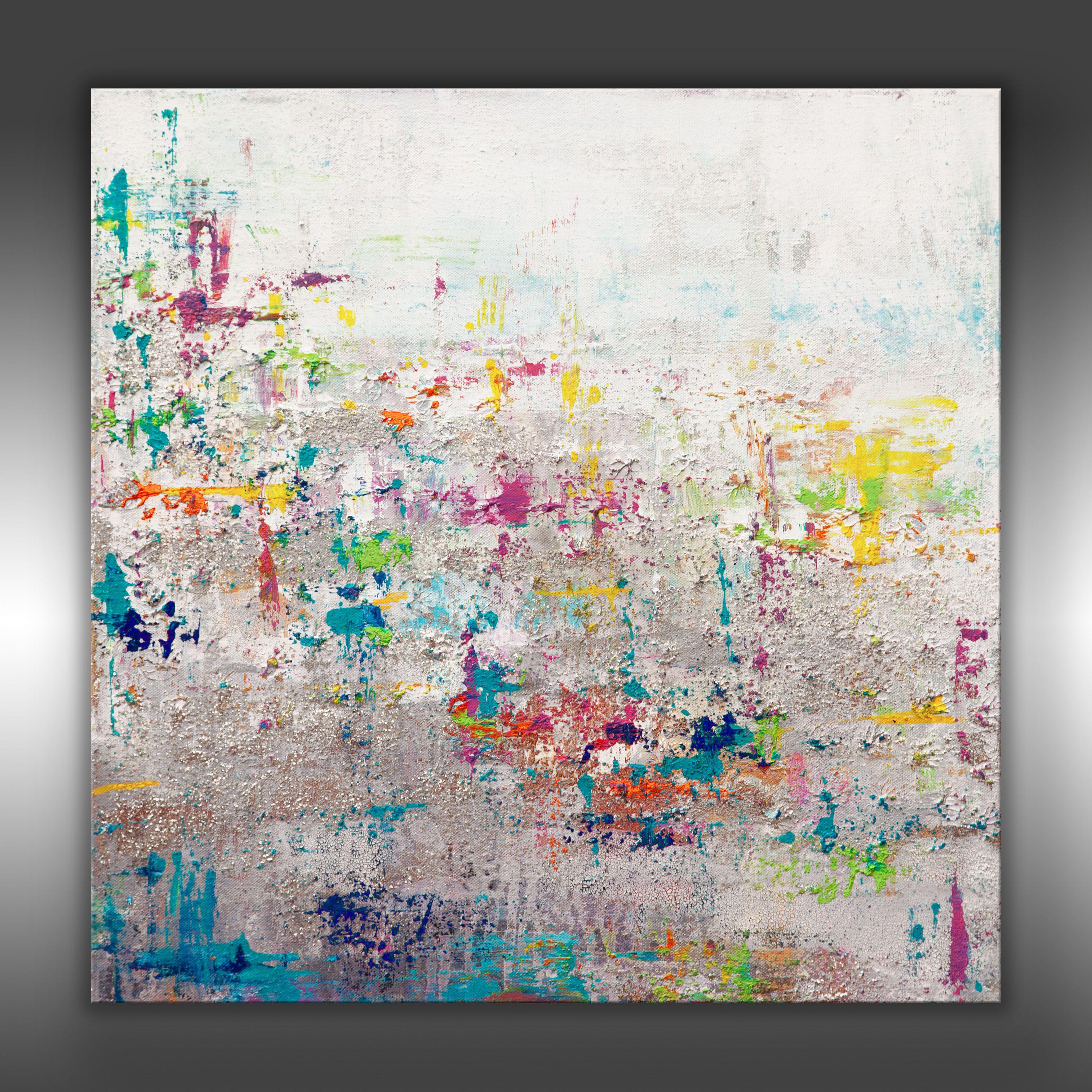 North Harbor 10, Gemälde, Acryl auf Leinwand – Painting von Hilary Winfield