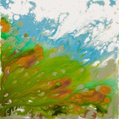 Origine de Serenity 5, Peinture, Acrylique sur toile