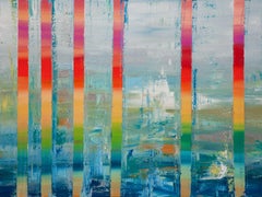 Parallel Fields 2, Painting, Acrylic on Canvas