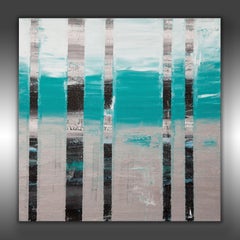 Parallele Fields 4, peinture, acrylique sur toile