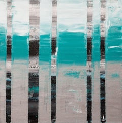Parallele Fields 4, peinture, acrylique sur toile