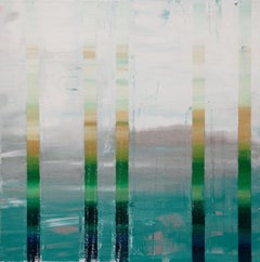 Parallele Fields 5, peinture, acrylique sur toile