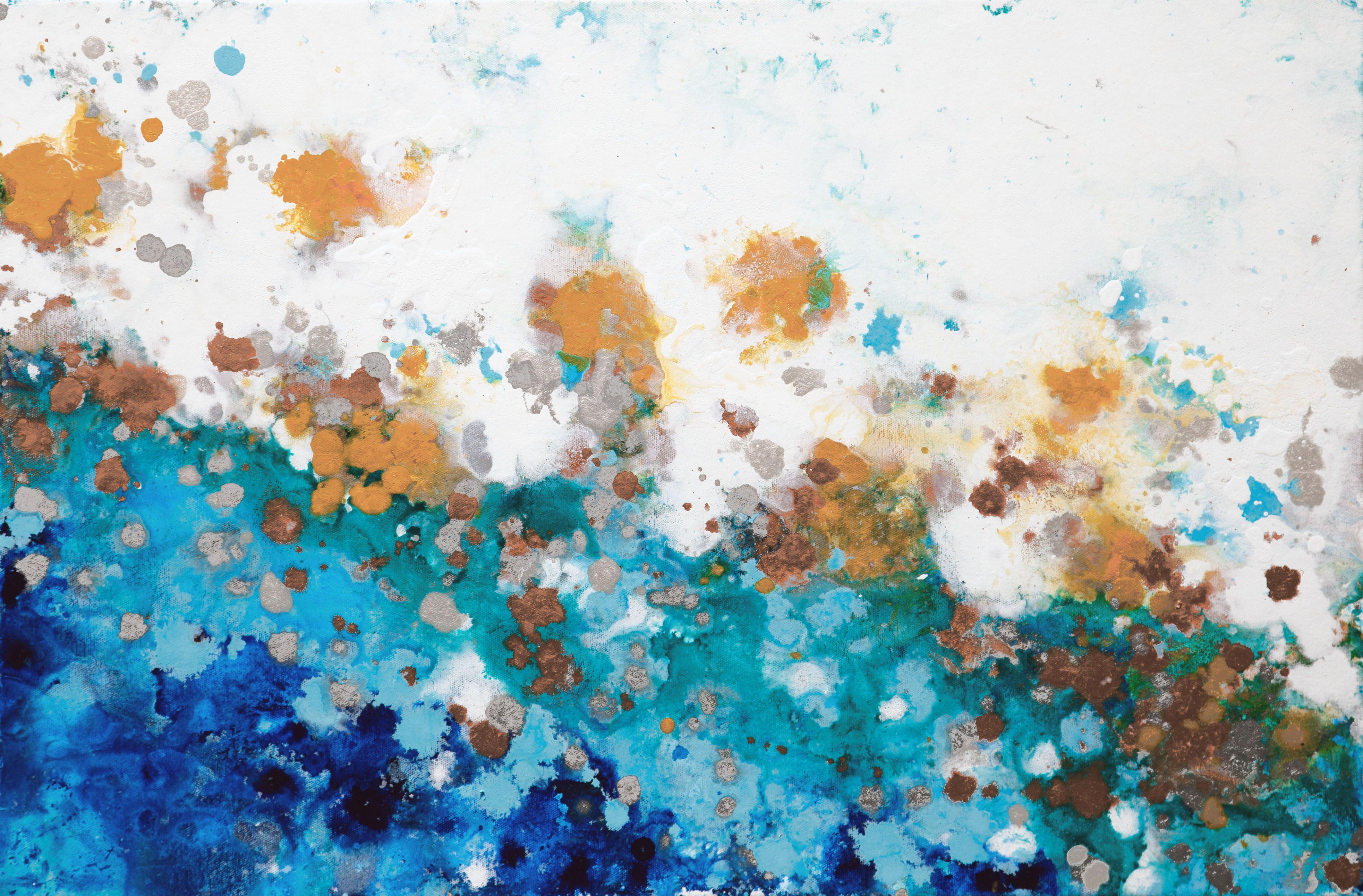 Hilary Winfield Abstract Painting – Perennial 1, Malerei, Acryl auf Leinwand
