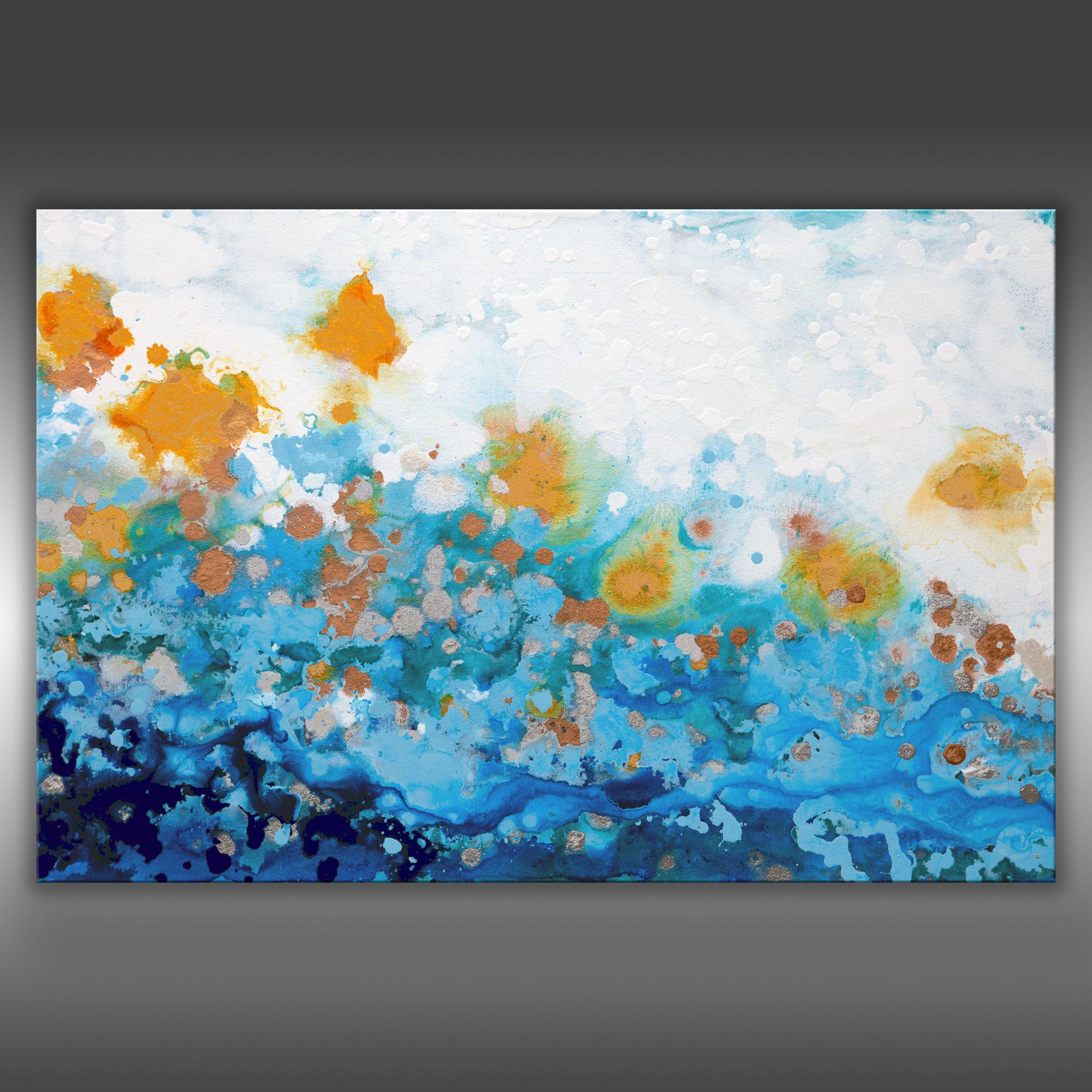Perennial 2, Malerei, Acryl auf Leinwand – Painting von Hilary Winfield