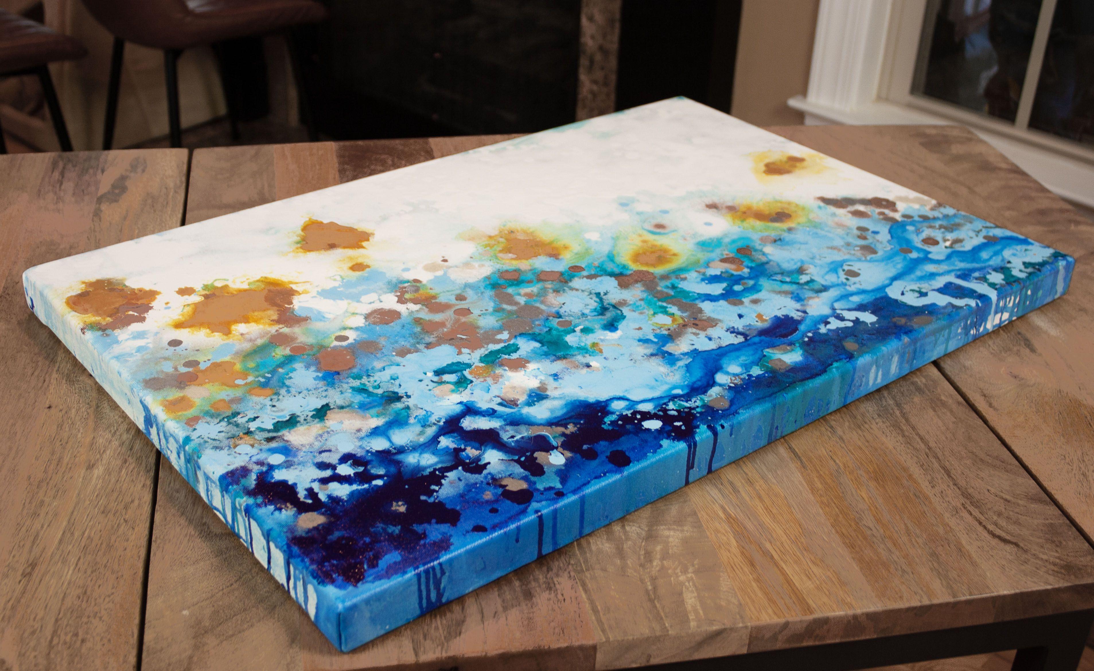 Perennial 2, Malerei, Acryl auf Leinwand (Abstrakt), Painting, von Hilary Winfield