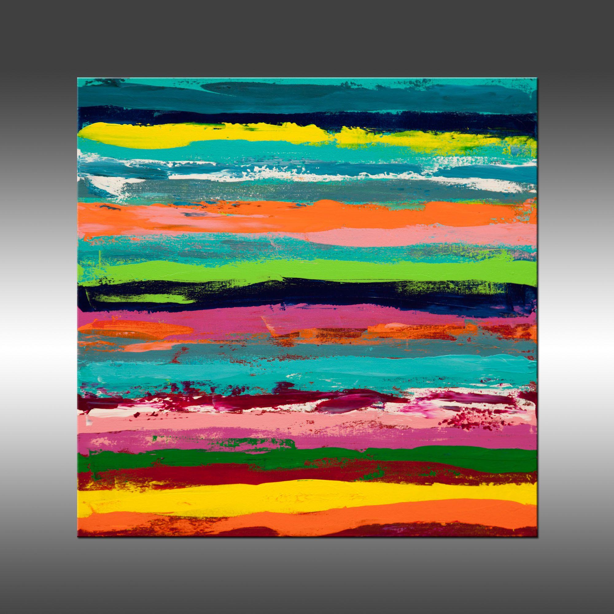 Reclaimed 2, Gemälde, Acryl auf Leinwand – Painting von Hilary Winfield