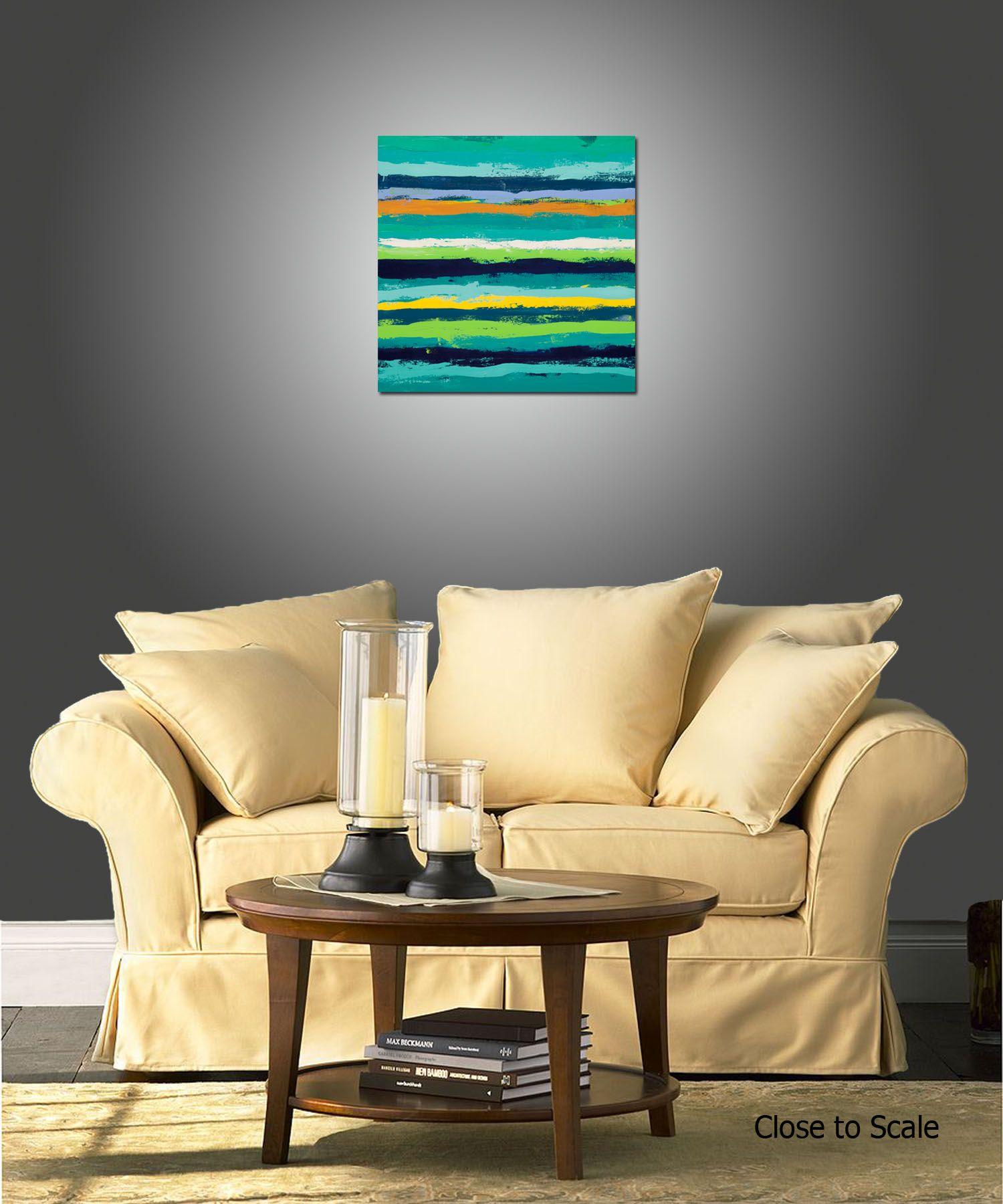 Reclaimed 5 ist ein originelles, modernes Gemälde aus der Serie Modern Industrial. Dieses einmalige Gemälde wurde mit Acrylfarbe auf galerieumwickelter Leinwand gemalt. Es hat eine Breite von 24 Zoll und eine Höhe von 24 Zoll mit einer Tiefe von 1