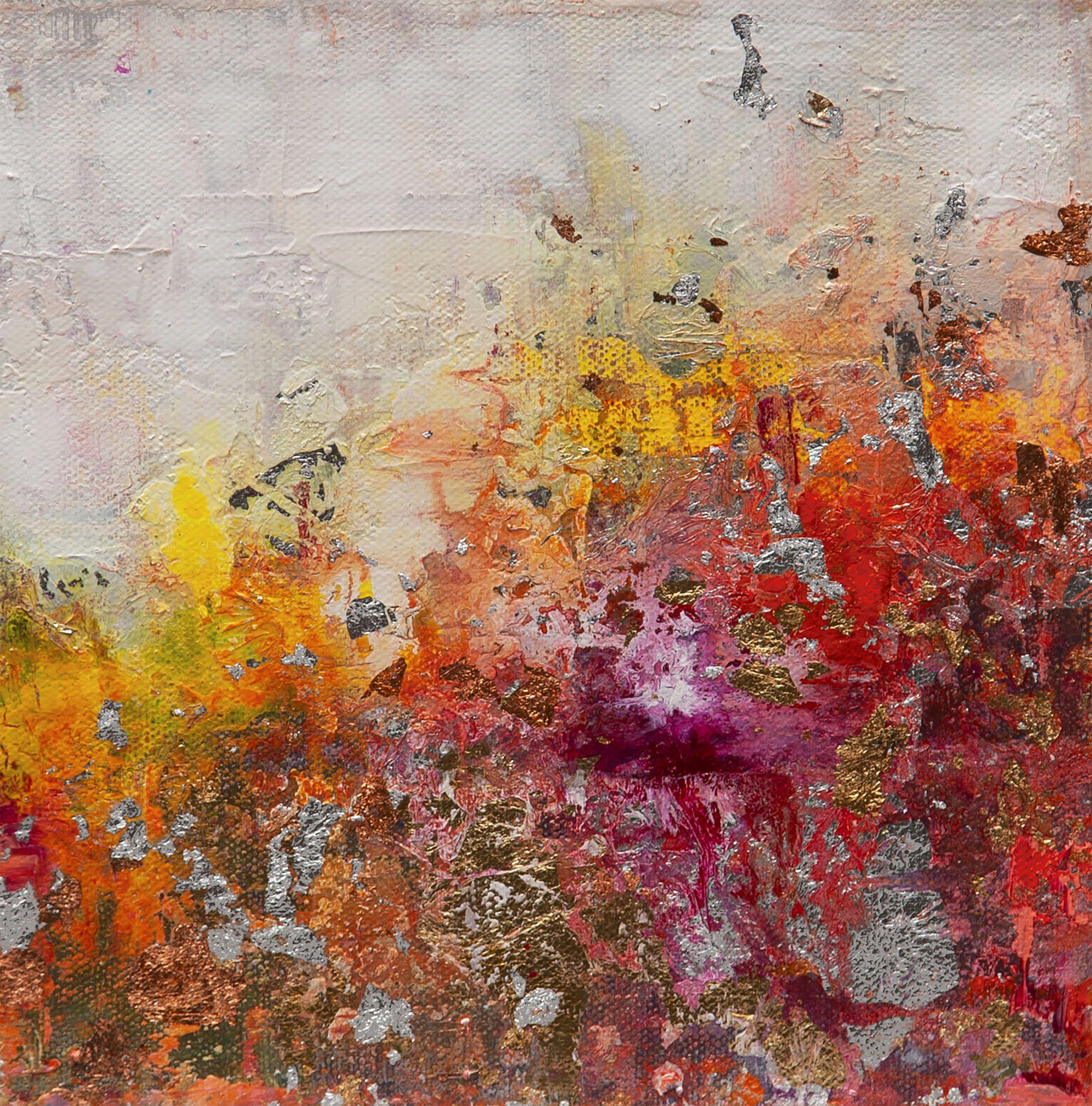 Red Rock Mountain, Painting, Acrylic on Canvas