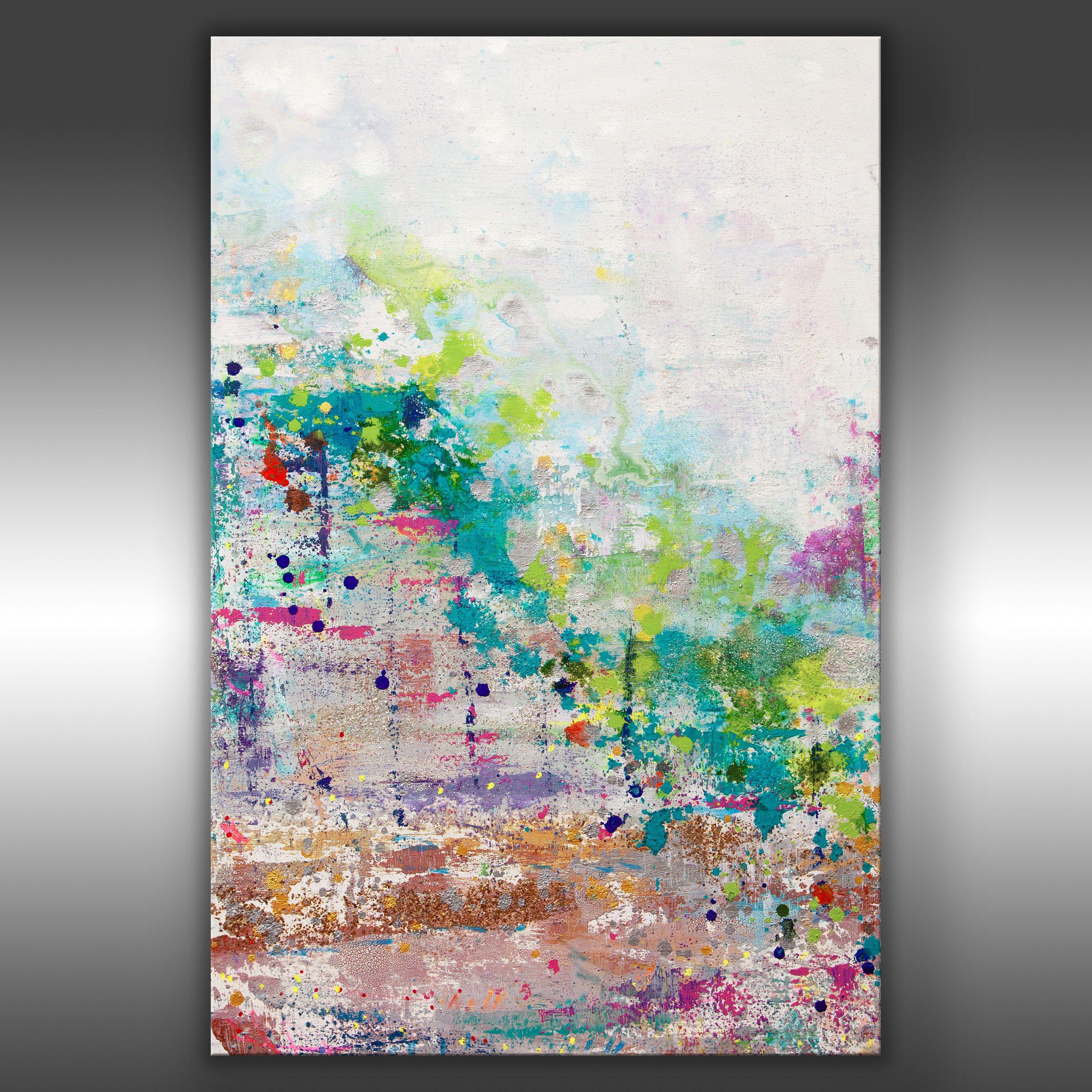 Renewed Energy, Malerei, Acryl auf Leinwand – Painting von Hilary Winfield