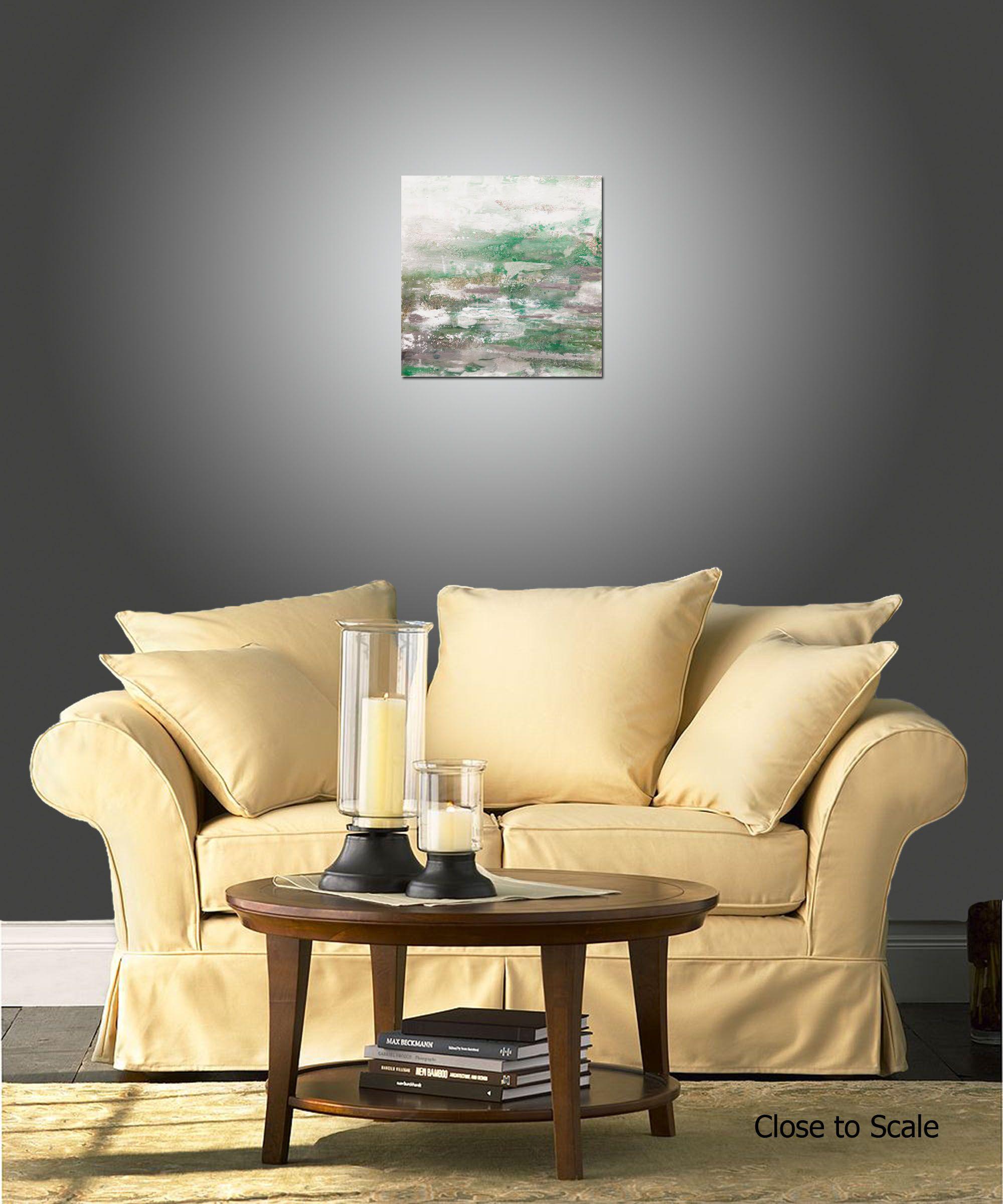 Acqua salata 7, Pittura, Acrilico su tela - Painting Astratto di Hilary Winfield