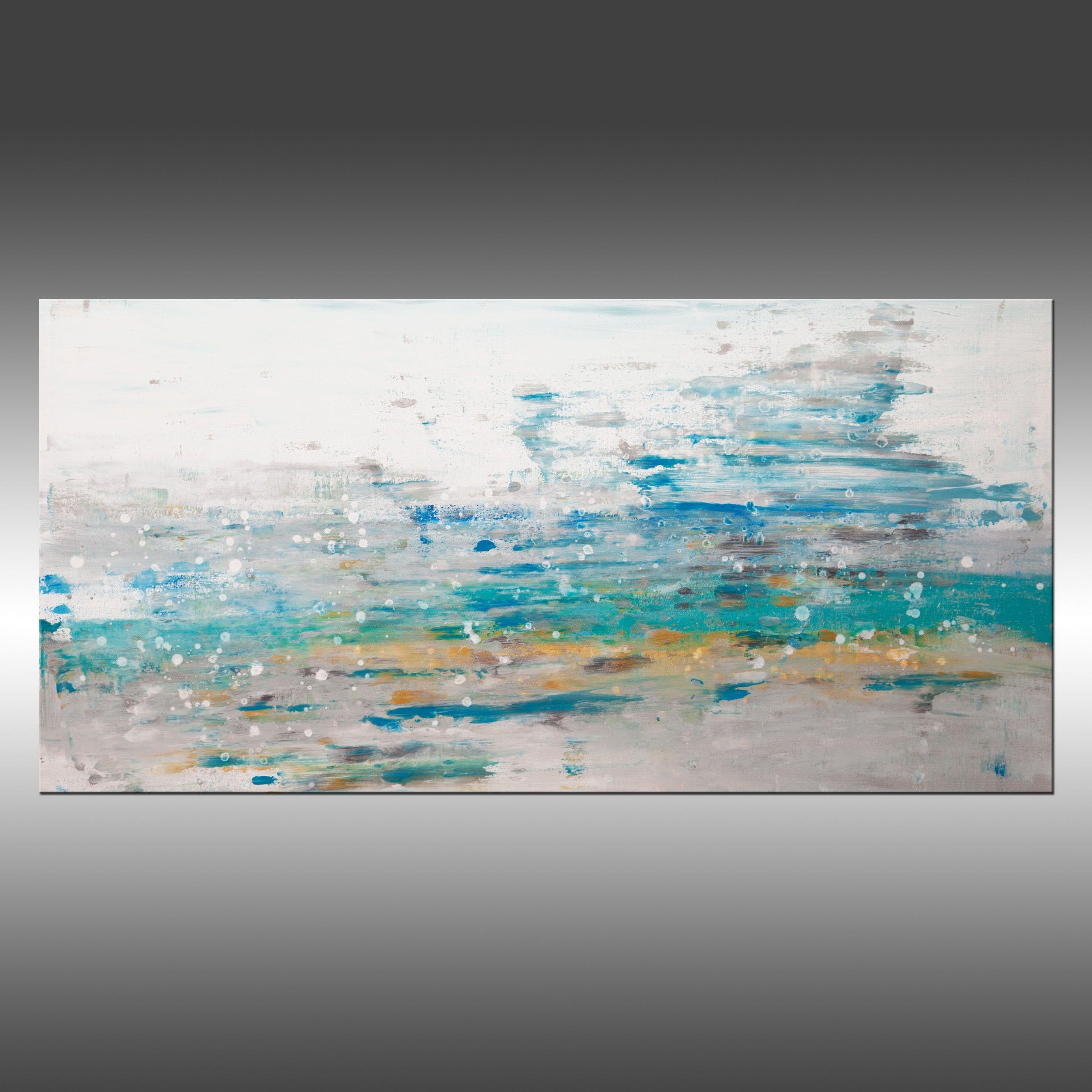 Rocío marino 5, Pintura, Acrílico sobre lienzo - Painting de Hilary Winfield
