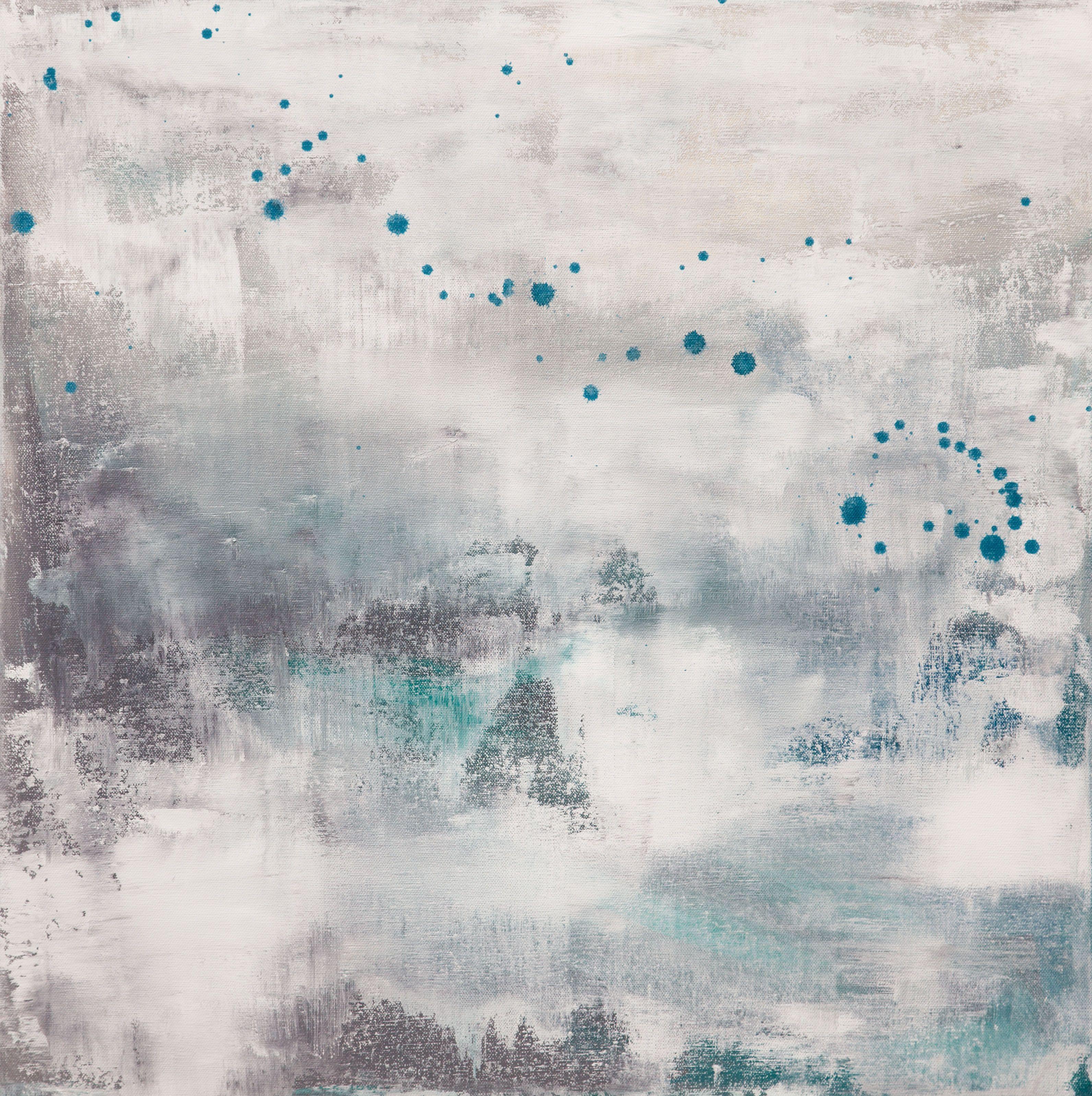 Hilary Winfield Abstract Painting - Sea Spray 6, Painting, Acrylic on Canvas
