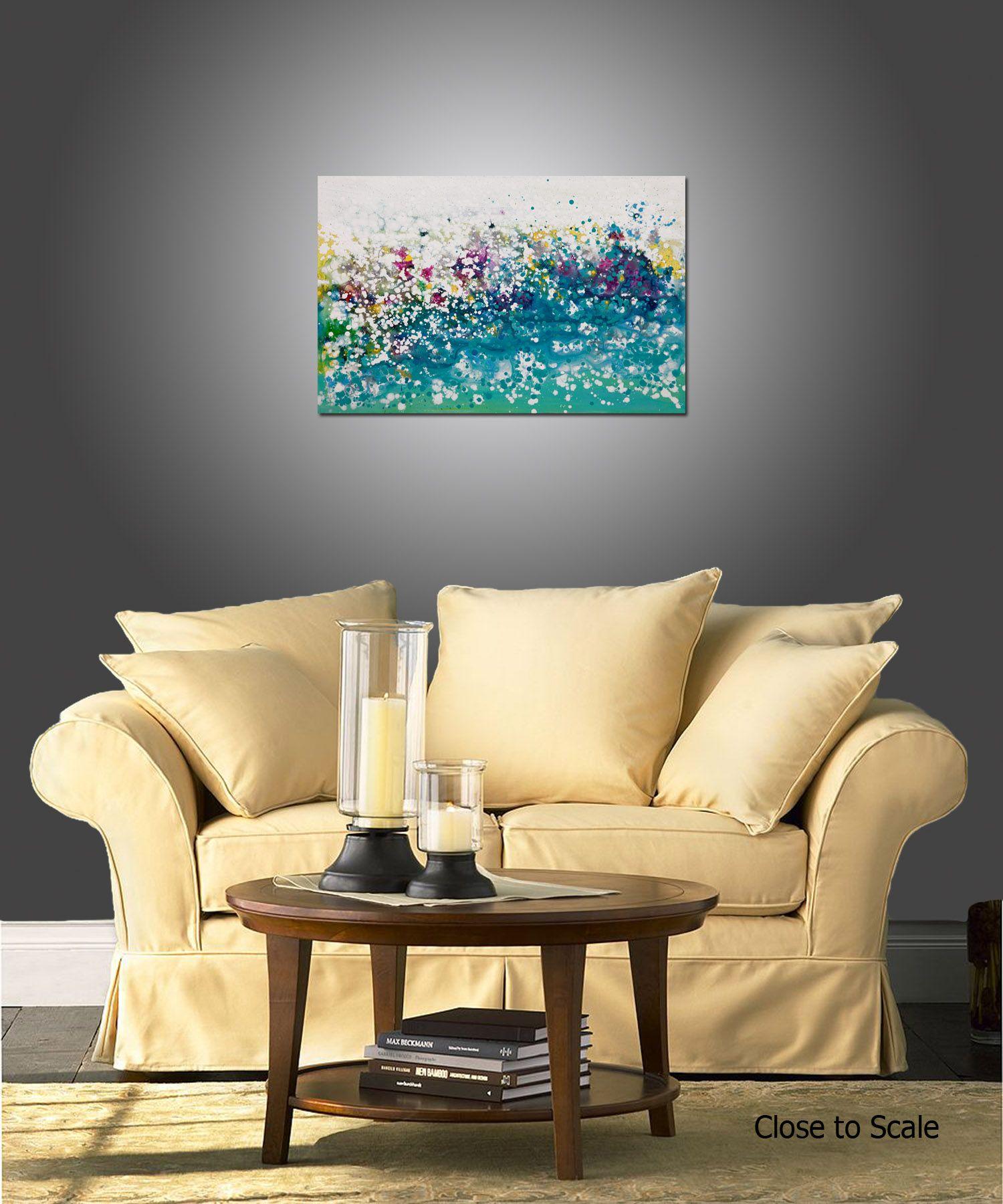 Stratosphere 10, Pittura, Acrilico su tela - Painting Astratto di Hilary Winfield