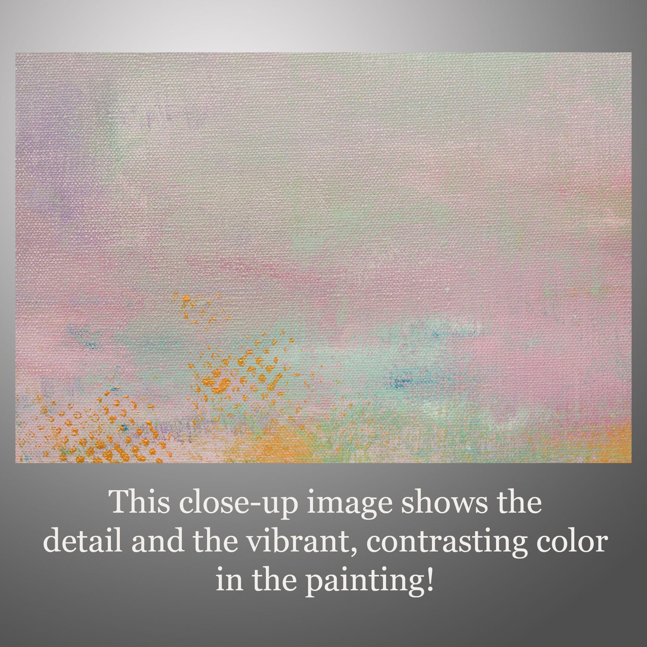 Espressione sottile 2, Pittura, Acrilico su tela - Abstract Painting Grigio di Hilary Winfield