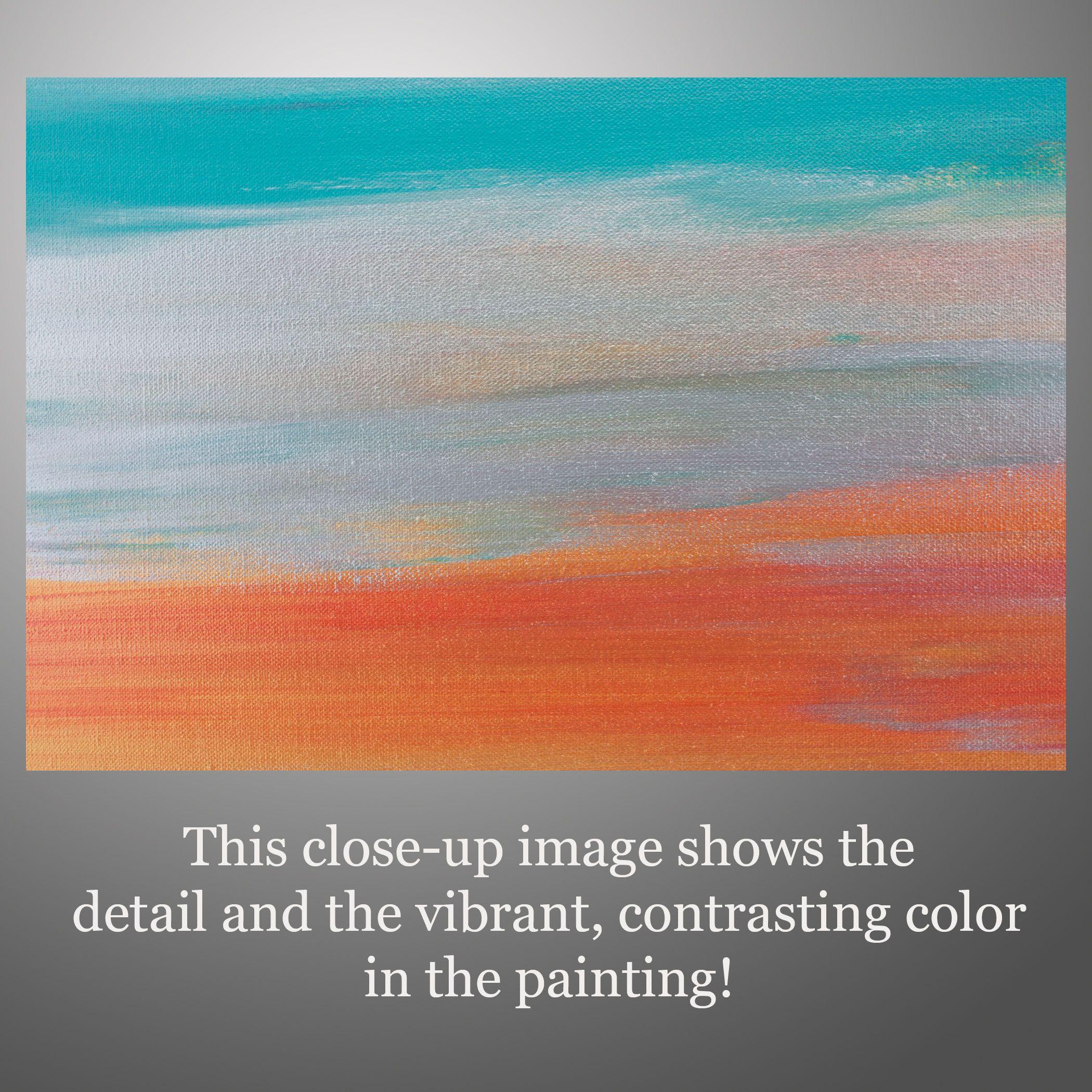Sunrise 53, Painting, Acrylic on Canvas For Sale 2