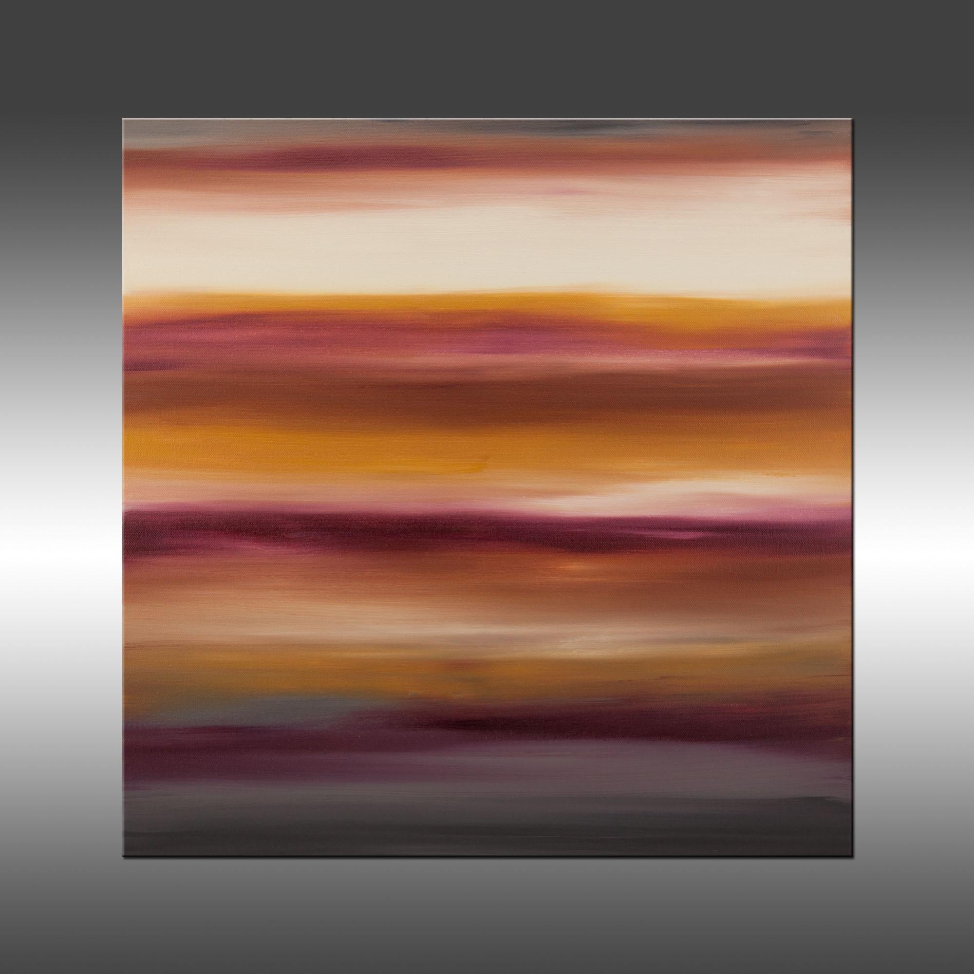 Sonnenuntergang 39, Gemälde, Acryl auf Leinwand – Painting von Hilary Winfield