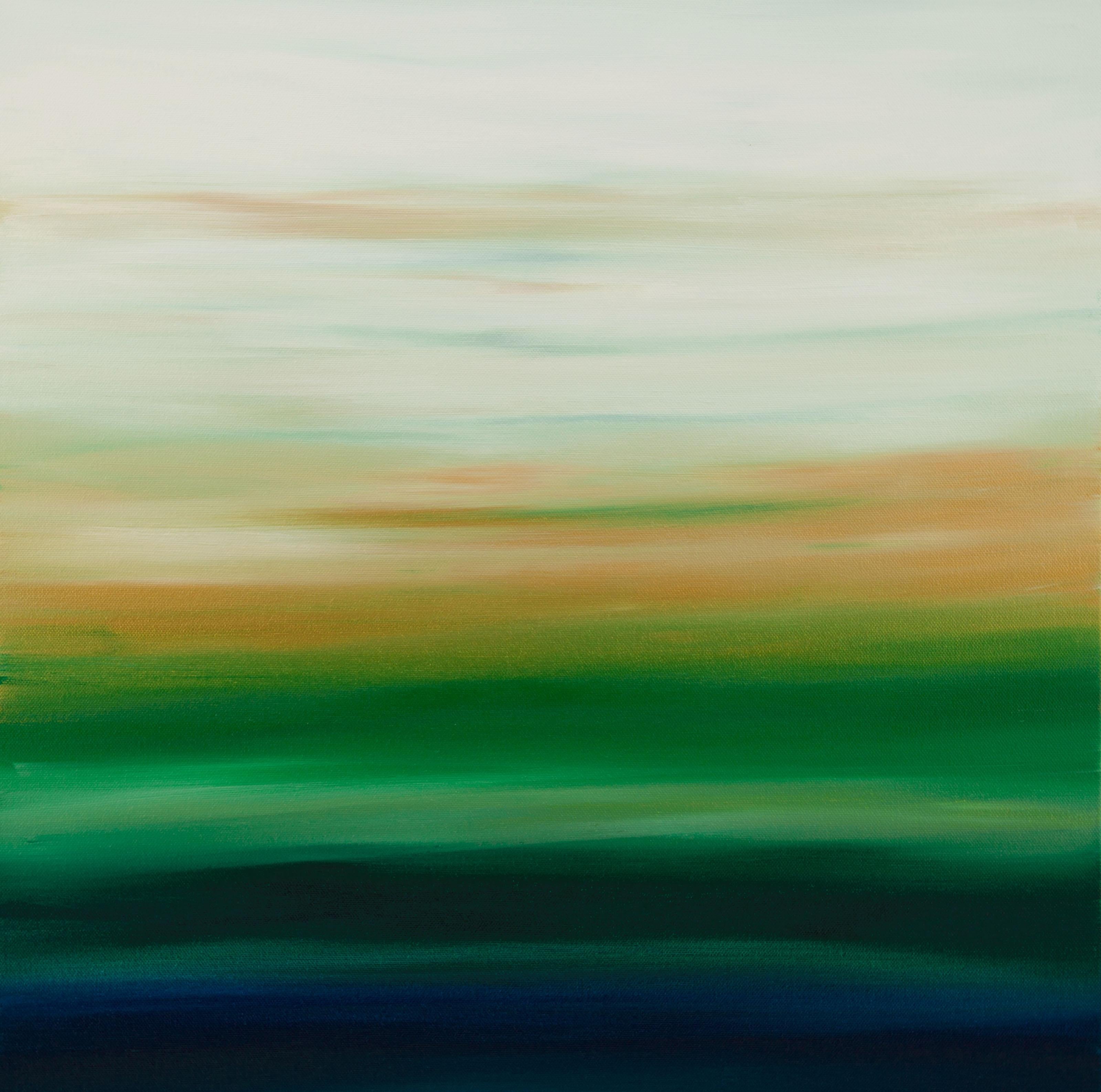 Hilary Winfield Abstract Painting – Sonnenuntergang 40, Gemälde, Acryl auf Leinwand