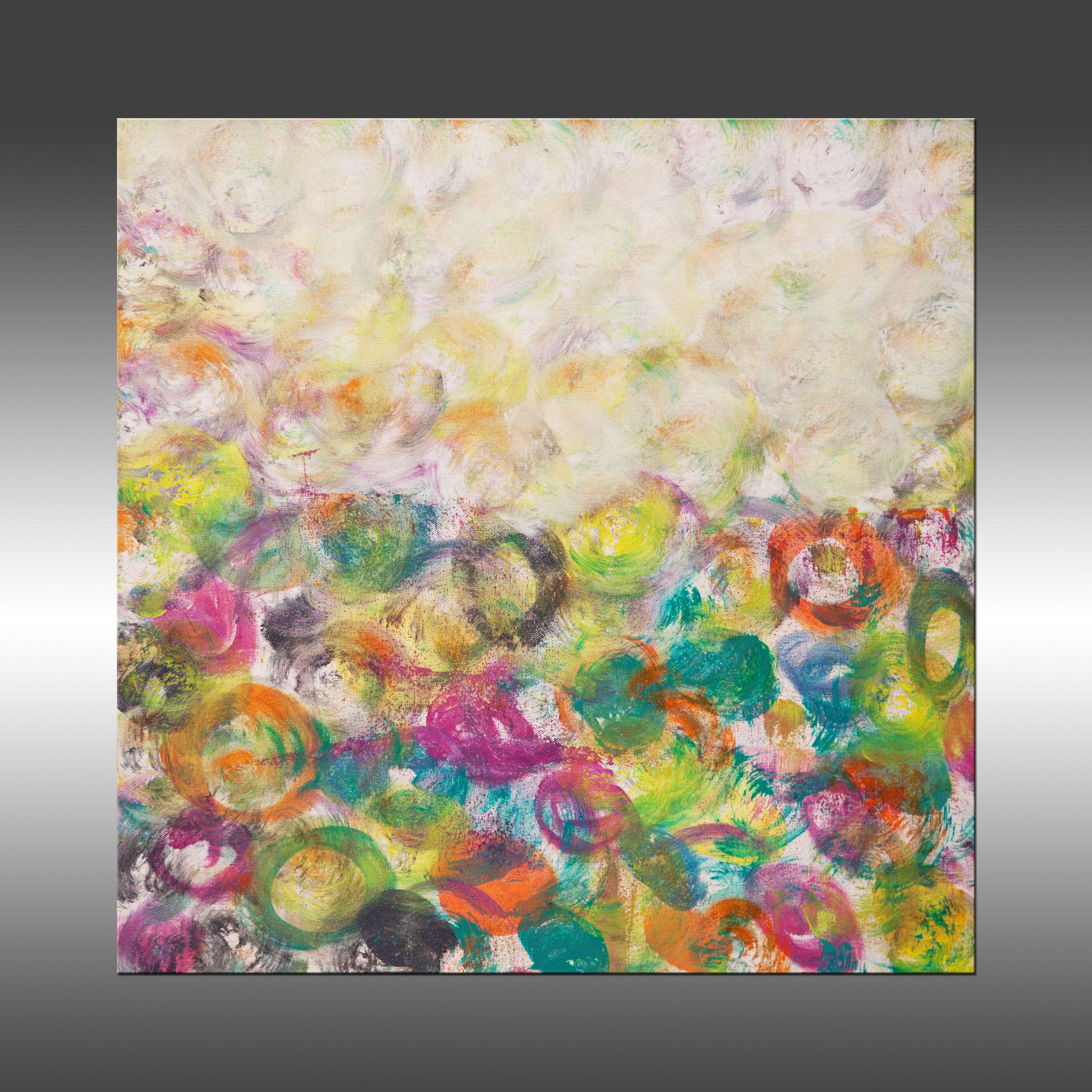 Synchronicity 16, Pittura, Acrilico su tela - Painting di Hilary Winfield