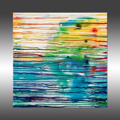 Magia submarina 1, Pintura, Acrílico sobre lienzo