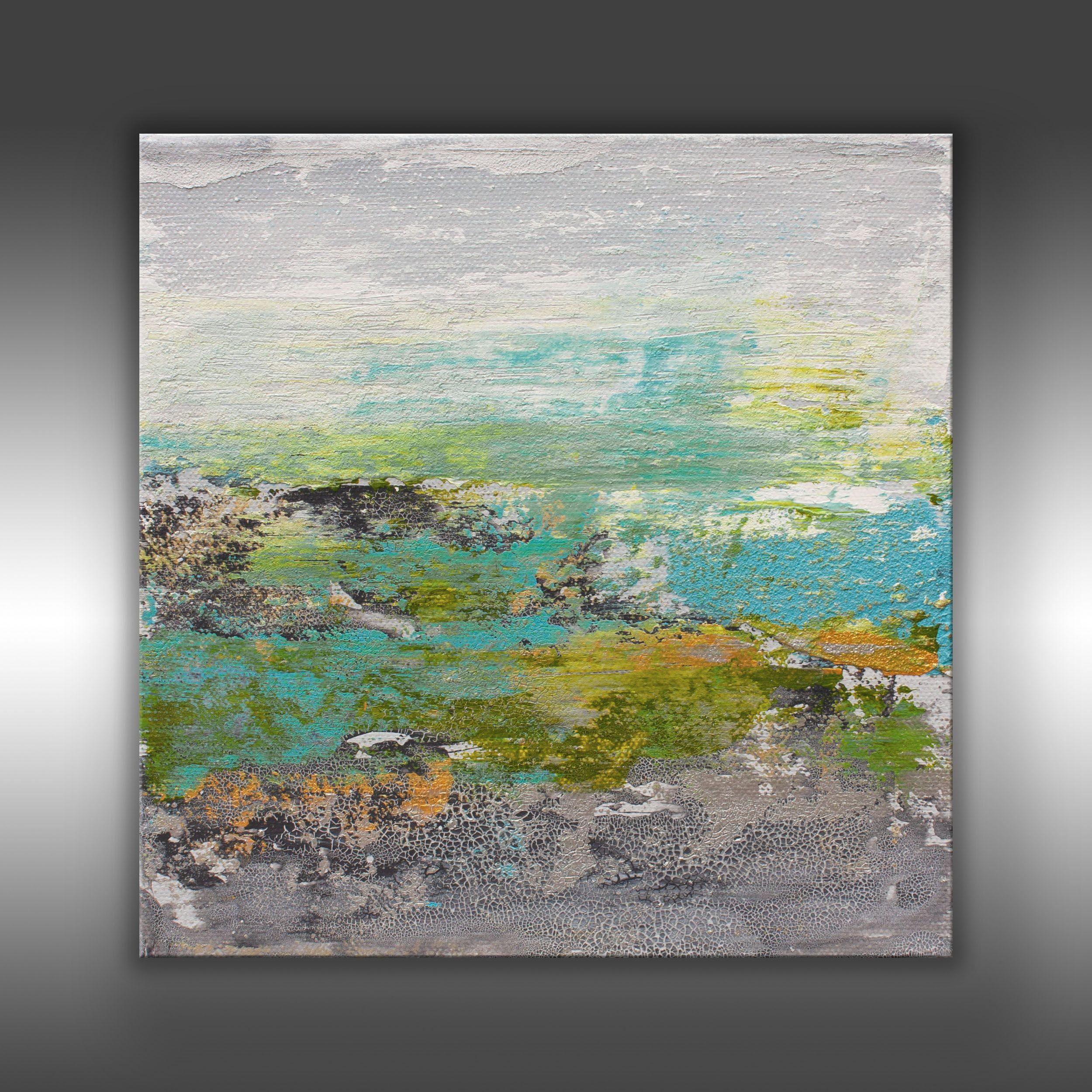 Views of Nature 76, Gemälde, Acryl auf Leinwand – Painting von Hilary Winfield