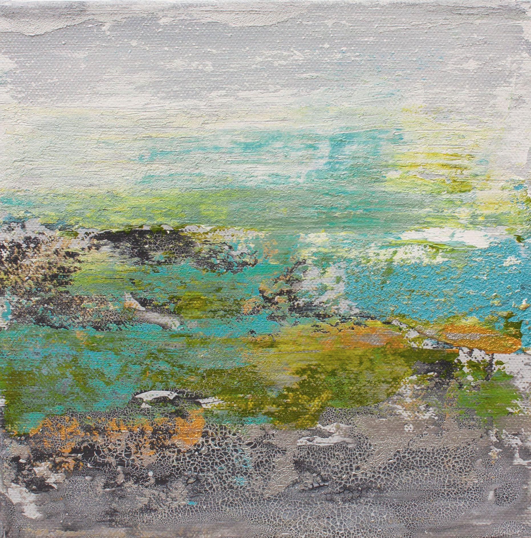 Hilary Winfield Abstract Painting – Views of Nature 76, Gemälde, Acryl auf Leinwand
