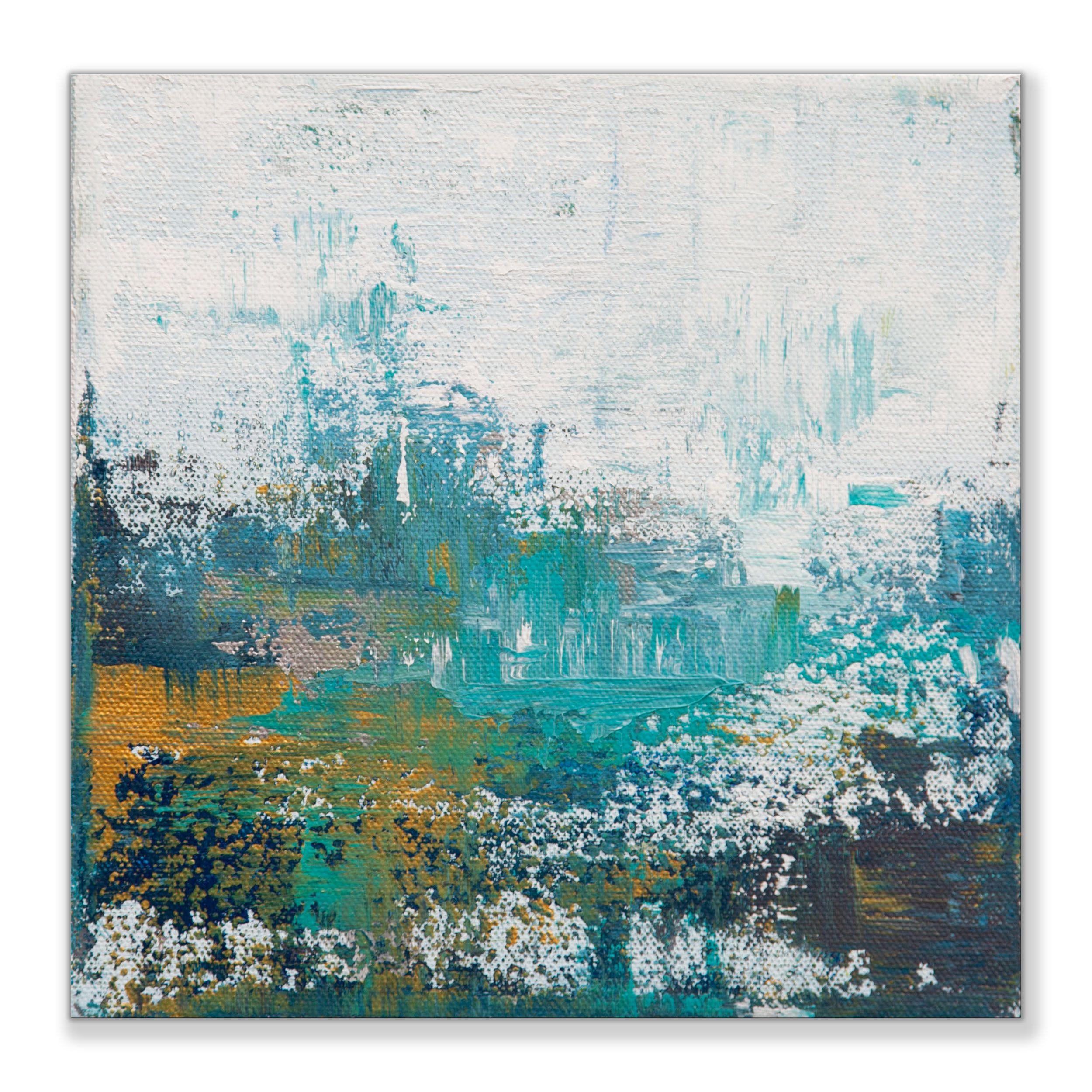 Vedute della natura 77, Pittura, Acrilico su tela - Painting Astratto di Hilary Winfield