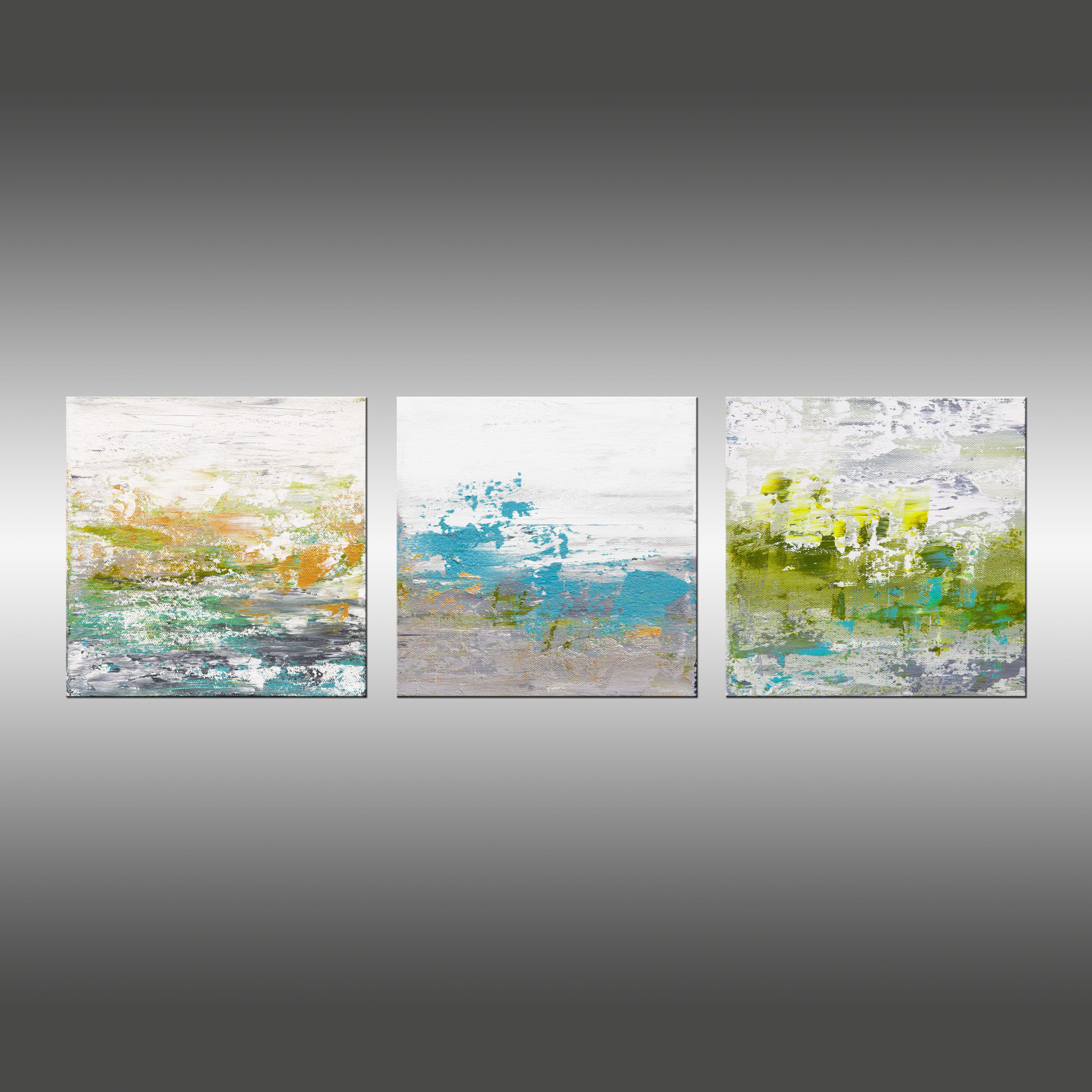 Vistas de la Naturaleza Serie Colección 3, Pintura, Acrílico sobre lienzo - Painting de Hilary Winfield