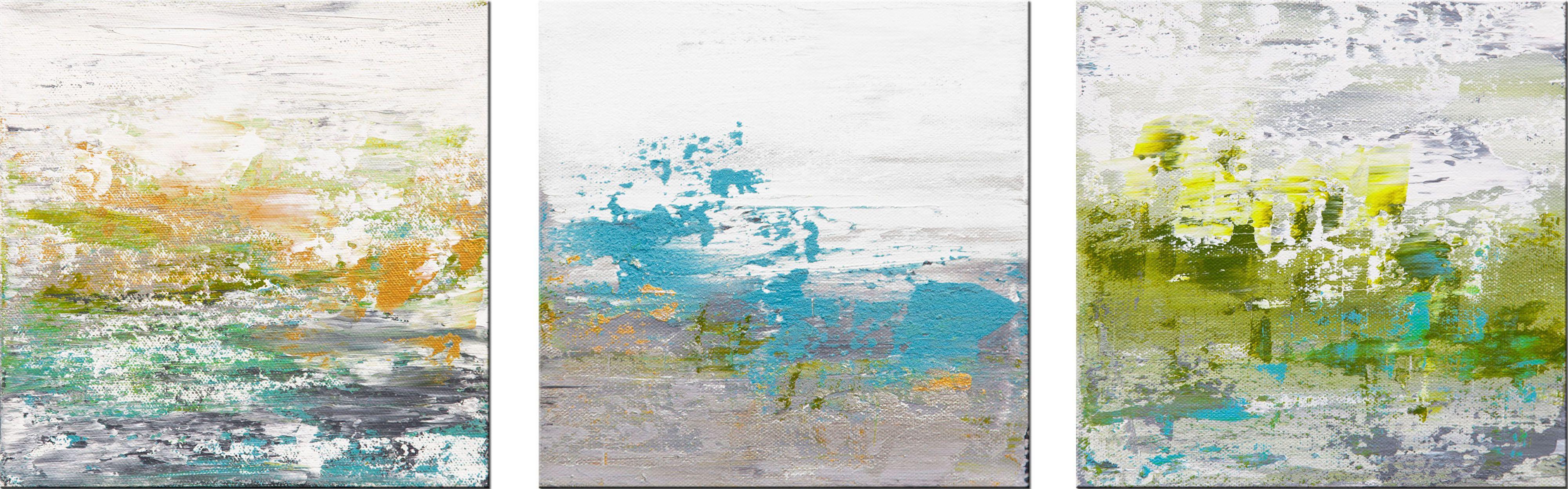 Abstract Painting de Hilary Winfield - Vistas de la Naturaleza Serie Colección 3, Pintura, Acrílico sobre lienzo